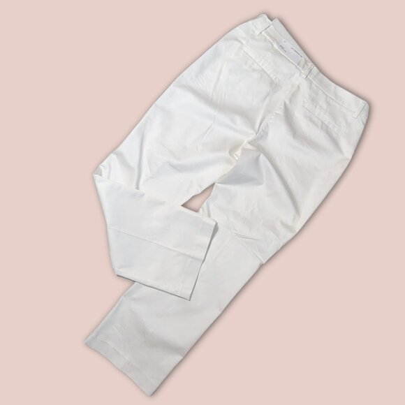 Liz Claiborne Emma Flare Leg Pants White Size 18 NWT - Picture 5 of 6